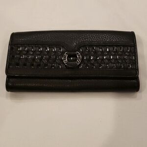 Brighton Black Clutch with built-in Wallet